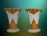 Парные вазы с рельефным декором